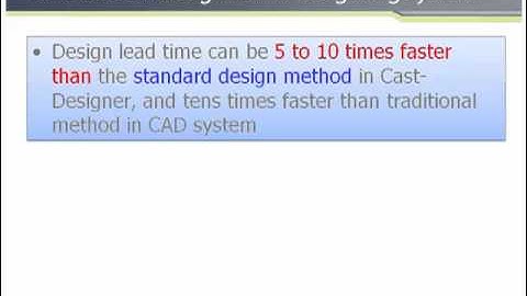 One button gating System Design for die casting in Cast-DEsigner
