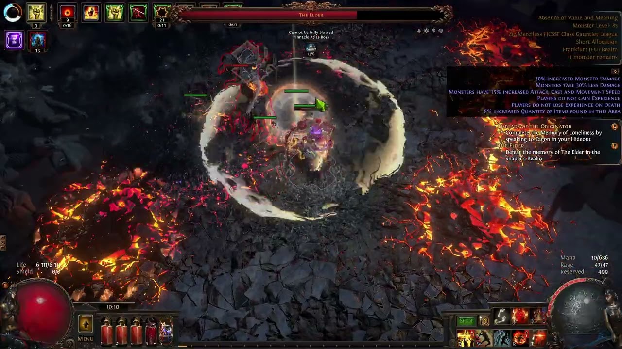 Elder - Ziz Merciless HCSSF Class Gauntlet - Horxy_IMJUNGROAN - PeteR4