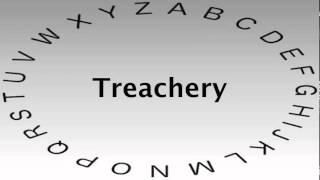 SAT Vocabulary Words and Definitions — Treachery