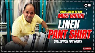 Premium Original Pure Linen Shirt & Trouser Fabrics | Best Summer Luxury Combo screenshot 4