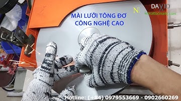 MÀI LƯỠI TÔNG ĐƠ CÔNG NGHỆ CAO, mang bao tay bảo hộ mà vẫn mài bình thường
