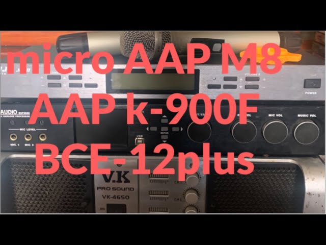 micro aap m8.k900f bce hàng dùng lướt chính hãng giá thanh lý . dàn âm thanh bãi giá rẻ