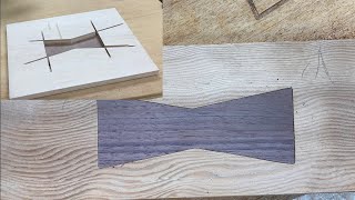 Router Inlay Kits used to cut Butterfly Insert for Butterfly Joint