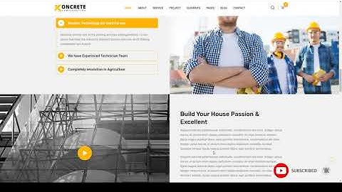 Koncrete - Construction Building WordPress Theme building construction Yuuki