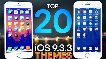 Top 20 Jailbreak Themes For iOS 9.3.3!