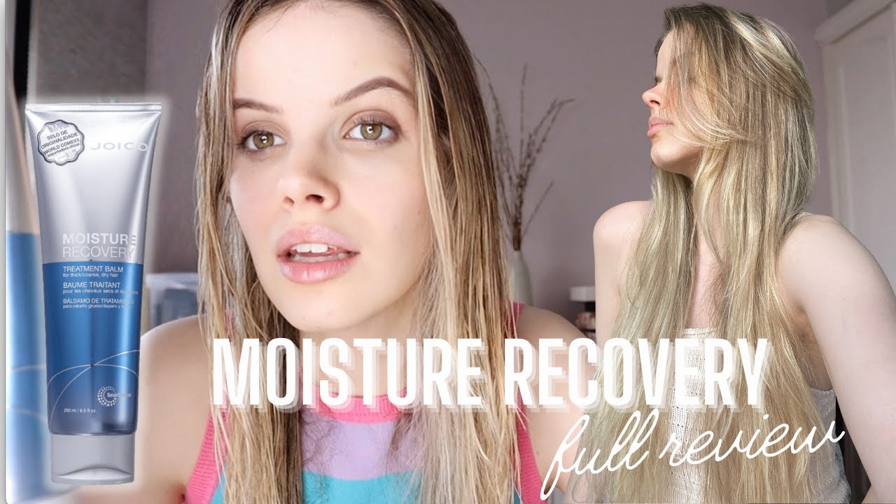 RECOVERY TREATMENT BALM REVIEW AND TRY ON - hair routine damaged and dry hair - YouTube