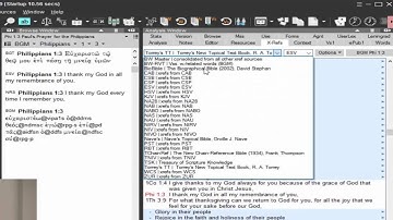 BibleWorks Workshop Part 2_11 -- X-Refs Tab