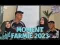 Faridah menangis dengan kenangan farmie di tahun 2023 terima kasih bestie