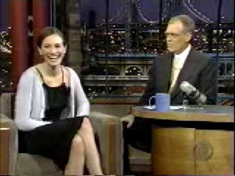 Julia Roberts on David Letterman 2000 part 1