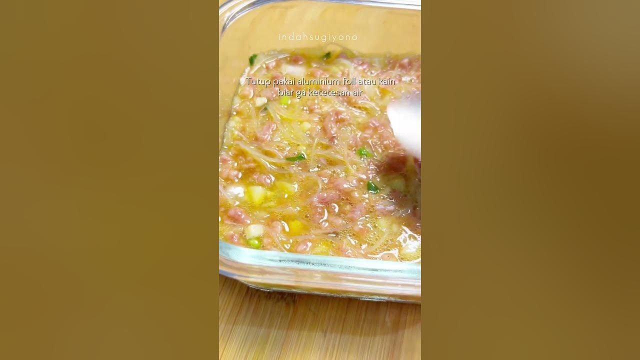 Telur kukus daging vietnam #resepsimple #menudiet #dietfood #telur