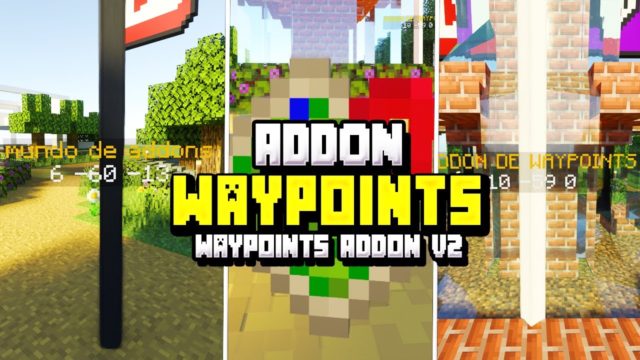 multiplayer waypoint system]addon 1.19 oficial #reviewaddon 