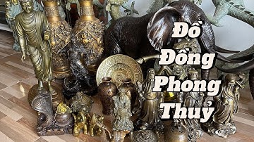 🔴🔴Gạt Tàn Thuốc Long Quy _ Phúc Lộc Thọ _ Bình Song Long _ Cặp Voi Đồng. Trưa 07/2 #đồđồnghưngphát