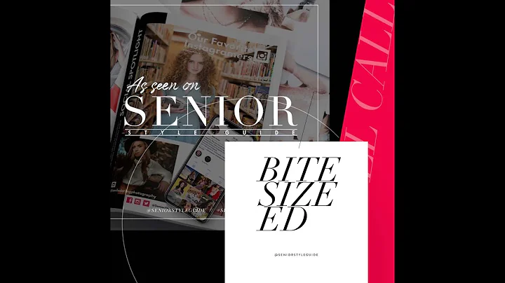 Senior Style Guide Bite Size Education...Aman...  ...