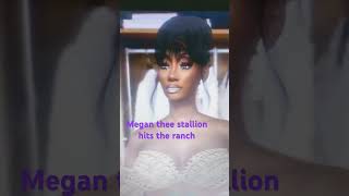 #megantheestallion  hits the ranch #sims4cc