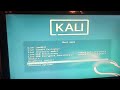 Kali Linux pc