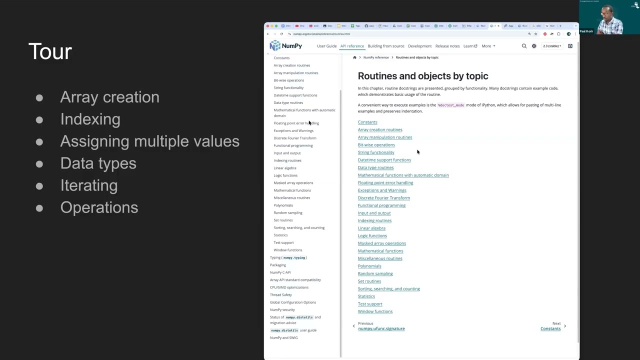 Python for Engineers - Session 7: Introduction to NumPy - Dr. Paul K. Korir, PhD