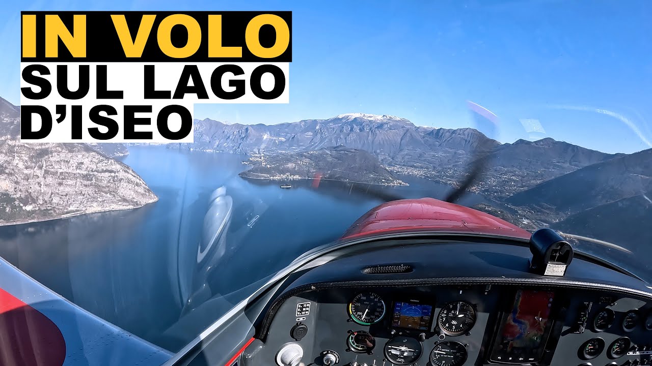 In volo su Lago d'Iseo