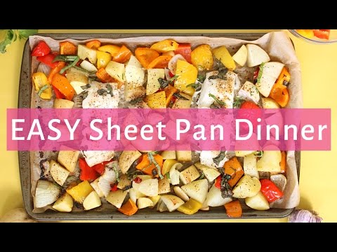 ONE PAN DINNERS | EASY & HEALTHY DINNER IDEAS