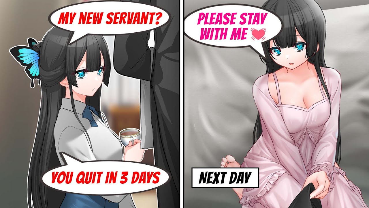 I became a servant of a cool and strict girl but…［Manga dub］［RomCom］