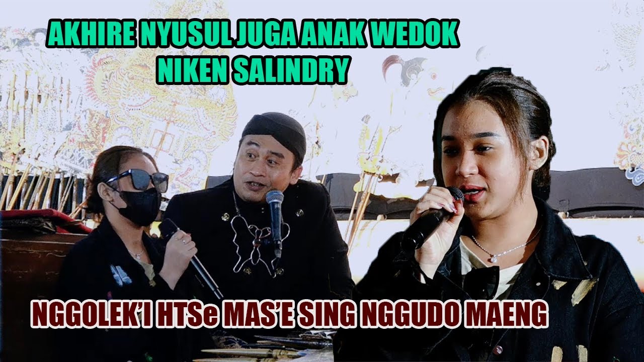 BEST MOMENT...DISUSUL ANAK WEDOK..SUASANA JADI GEMPAR