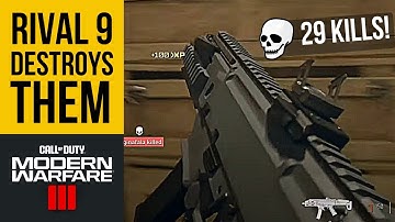 Best Rival 9 COD MW3 Loadout Gameplay - Hardpoint (Skid Row No Commentary)