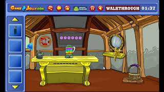 Colorful Kingfisher Rescue Walkthrough - Games2Jolly screenshot 1