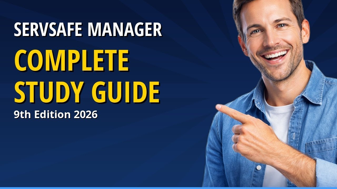 How to Pass ServSafe Manager 2026 — Complete Study Guide (9th Edition ...