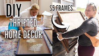 DIY Home Decor Thrift Flip | How to Upcycle Your OUTDATED Home Decor