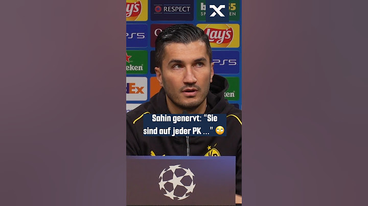 Diese Frage will Sahin nicht mehr hören ... 🙄 #bvb #shorts