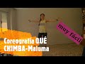 Qué chimba de Maluma-  Coreografía muy facilita - {zumba}