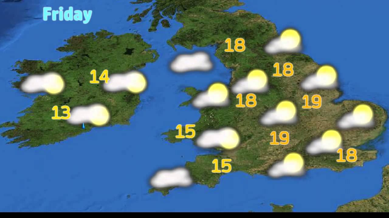 UK & Ireland Weather Forecast for April 9-10, 2015 - YouTube