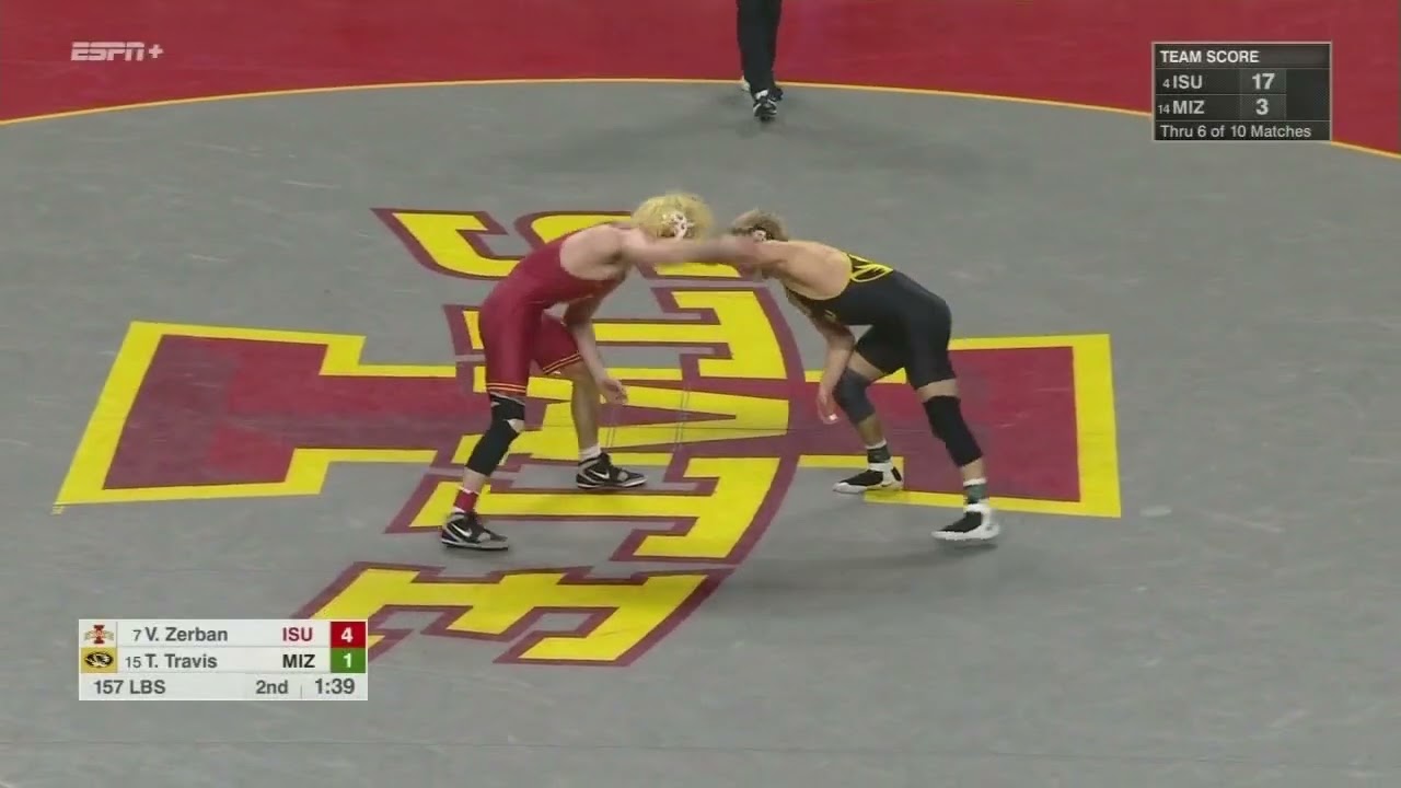 Vinny Zerban vs. Teague Travis (157lbs) FULL MATCH | 2025-26 Big