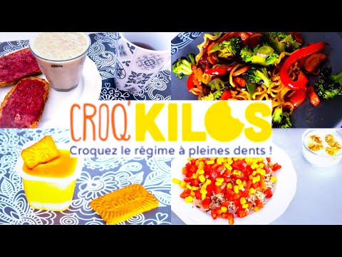 ? Une journée dans mon assiette avec CROQ’KILOS ?