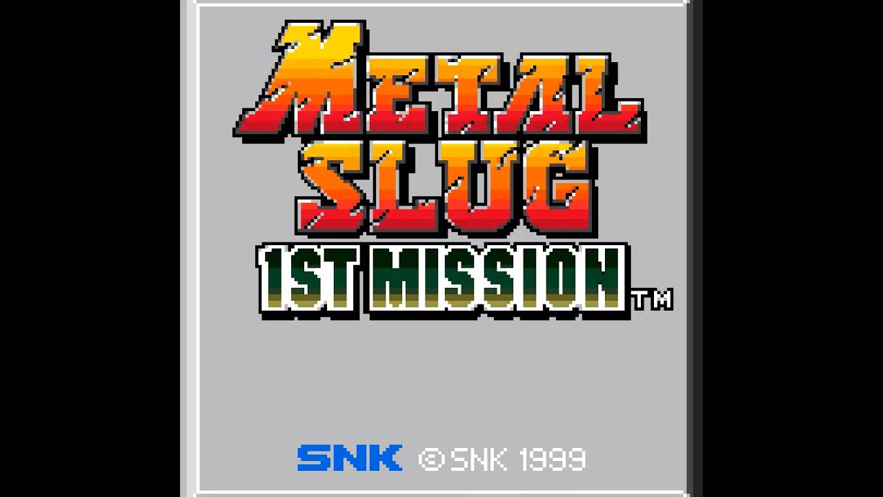 Neo Geo Pocket Color Longplay [02] Metal Slug: 1st Mission (JP 