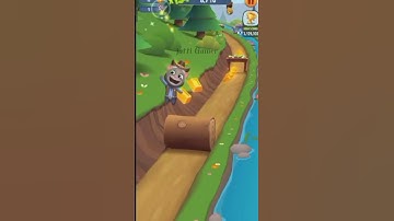 Talking Tom Gold Run | smart tom Reverse 🤣 Funny Gameplay #shorts #gaming #talkingtomgoldrun