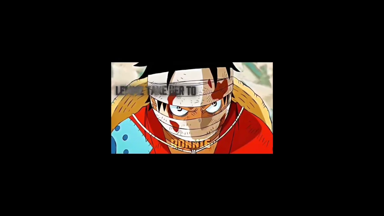 Headshot luffy edit 