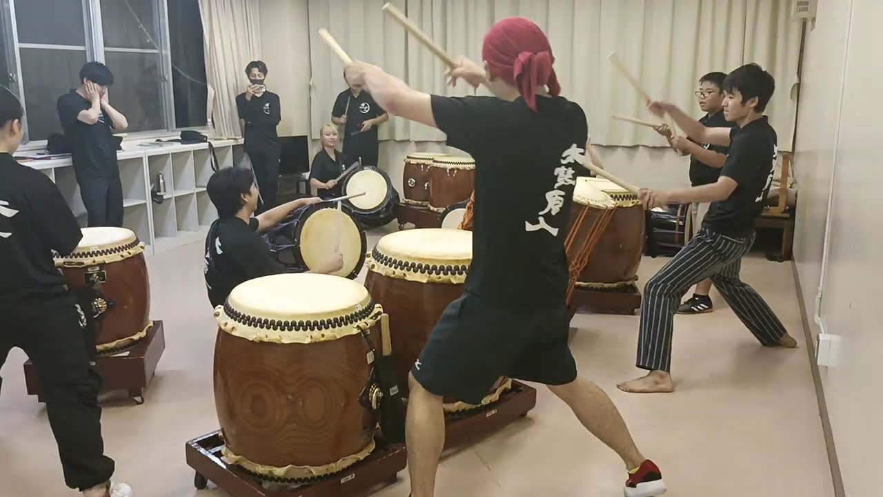 No.032 太鼓原人】ぶらり訪問記：2025年9月19日 | 和太鼓ニシガク