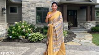 Ep 2168 | Soft Semi Silk Sarees | Cloud Dzigns | screenshot 2