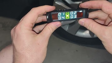 Temu Solar TPMS Video Manual