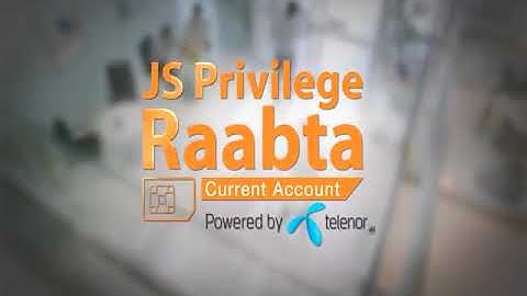JS Premier Raabta Account & Executive Raabta Current Account