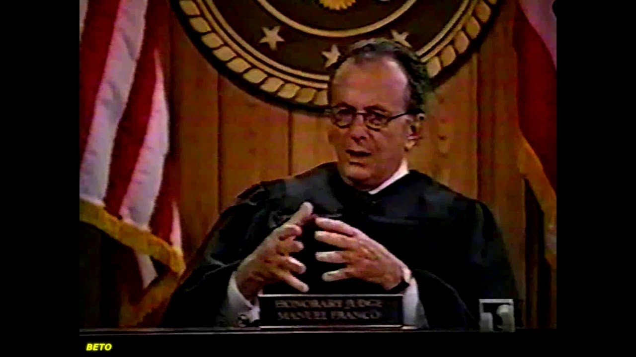 LE MIENTA LA MADRE AL JUEZ MANUEL FRANCO EN LA CORTE DEL PUEBLO