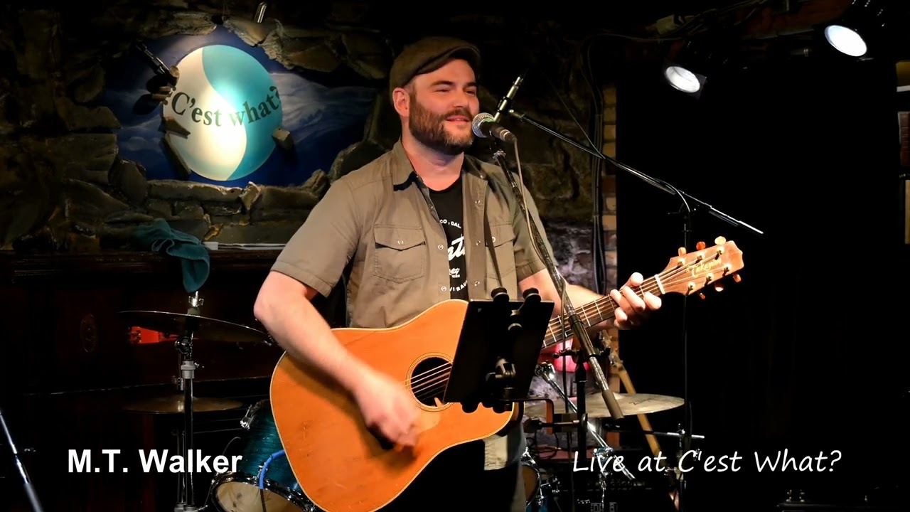 M.T. Walker "Free Fallin" (Tom Petty) - live at C'est What? in Toronto