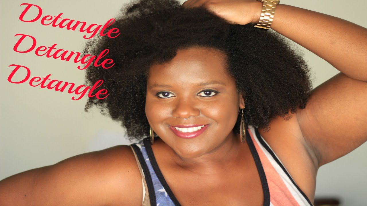 How To Detangling DRY Matted Natural Hair 1 YouTube