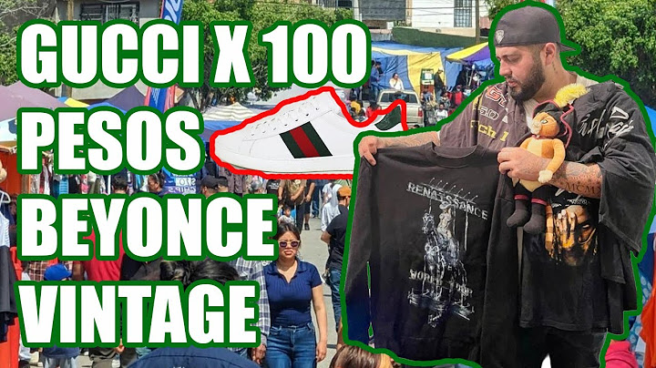 ENCONTRE GUCCI EN 100 PESOS EN EL TIANGUIS EN TIJUANA Y ROPA VINTAGE