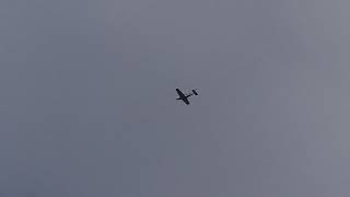 A Nice Beechcraft F-33A Bonanza flying over at around 6000 ft!