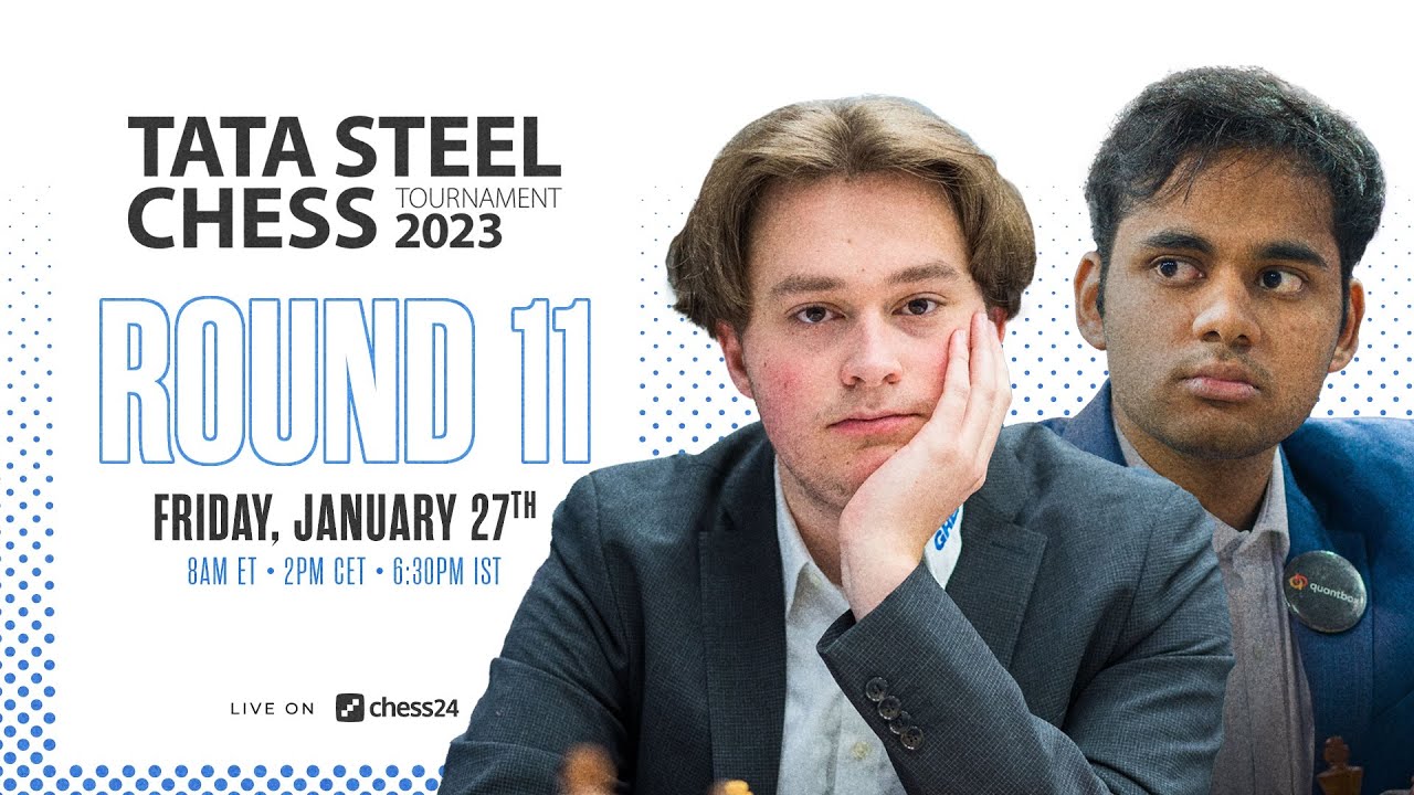 85th Tata Steel Chess 2023 Masters Round 7: Extreme decisive day 11 out of  14 games ended decisively in the seventh round. Nodirbek…