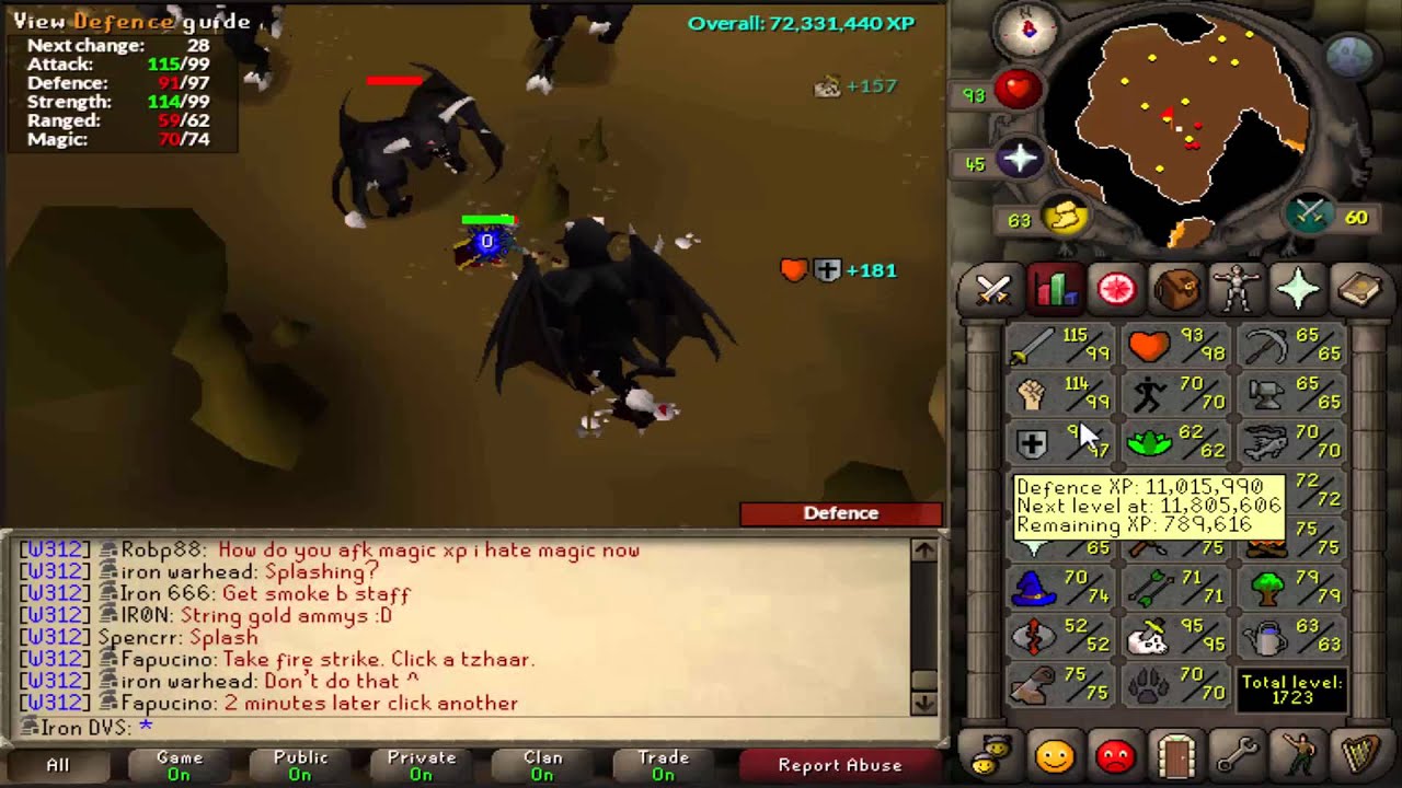 Oldschool Runescape Combat Menu Oldschool Runescape Ironman - Episode 2 - 121 Combat + 95 Slayer! (Iron ...
