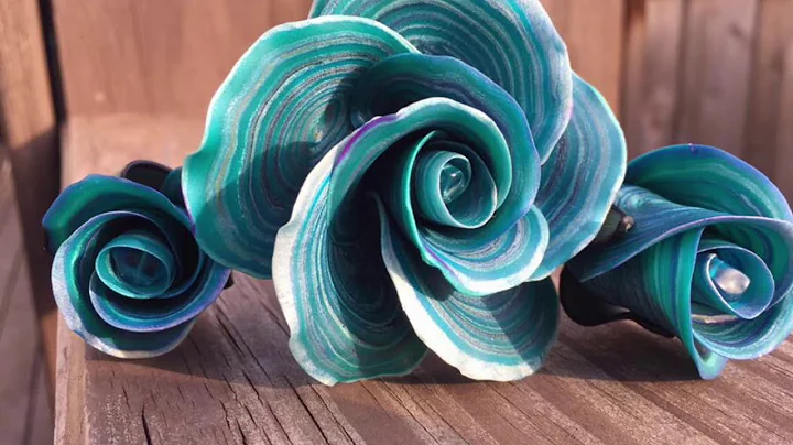 Ann Duncan Designs bespoke polymer clay flowers