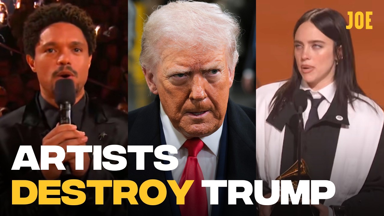 Artists absolutely destroy Donald Trump and ICE at Grammy Awards