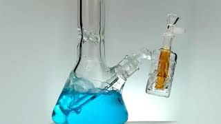 Nice Glass Product Showcase XY582 Gridded Drum Perc AshCatcher TheSmokesman TorontoHempCompany